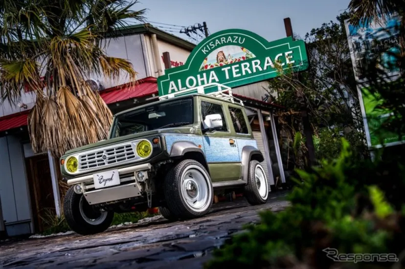 ジムニーのカスタムカー展示イベント、兵庫三木市で開催へ…BEYOND JAPANとfusion FROM SPIEGEL