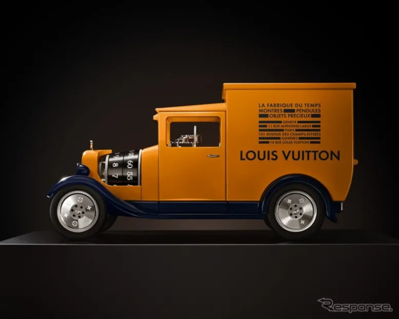 ルイ・ヴィトンが伝説の配送トラックを時計に再解釈、1032万9000円…ダイヤを散りばめた「プレシャスモデル」も