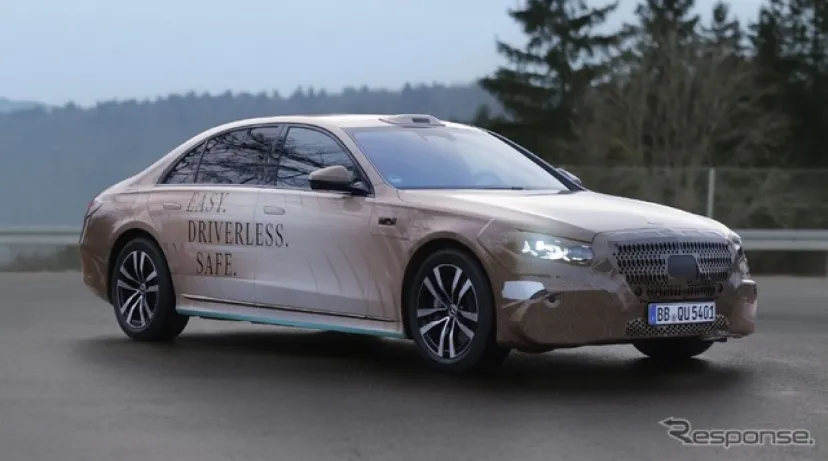 『Sクラス』改良新型がベース、メルセデスベンツがロボタクシーの開発加速…レベル4の自動運転実現へ