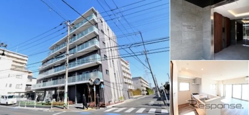 大和自動車交通、不動産建替えプロジェクト第1弾が完成…葛飾区亀有に賃貸マンション