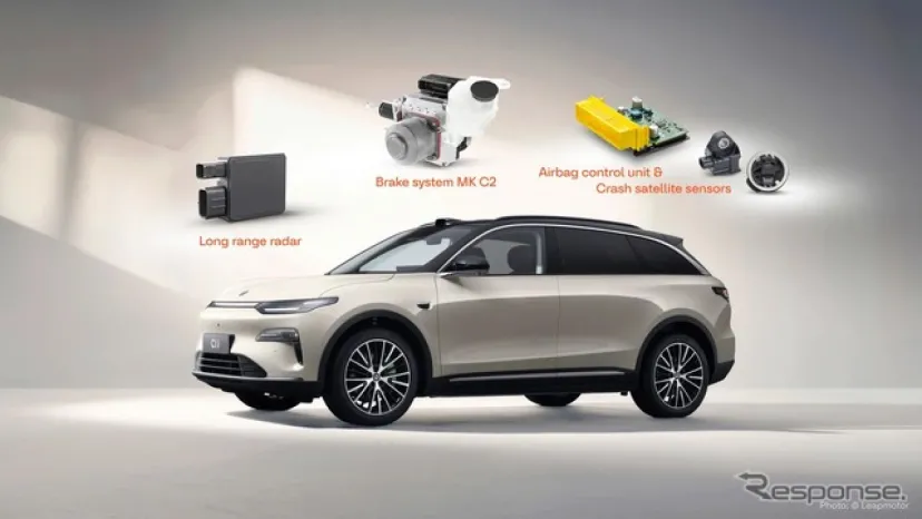 コンチネンタルから分社のAUMOVIO、中国リープモーターに最新安全技術を供給開始