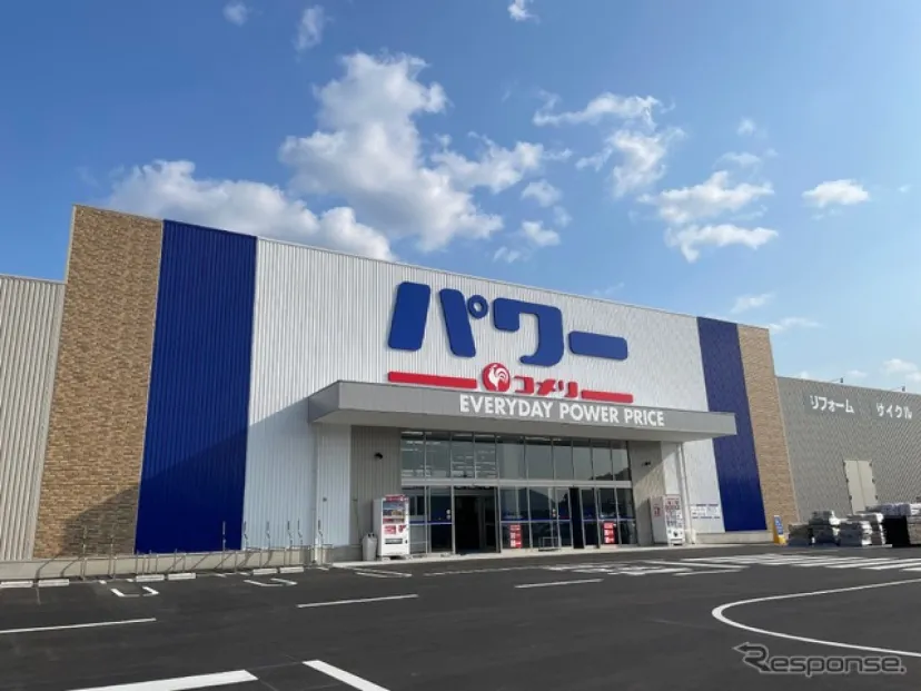 コメリパワー27店舗にEV急速充電器、テラチャージが設置へ…2月16日稼働