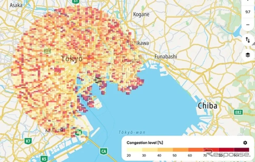 日本国内で渋滞レベル1位は熊本、ラッシュアワーの年間損失154時間…TomTomが調査