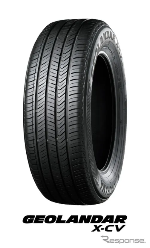 EVになった北米向けトヨタ『C-HR』新型、横浜ゴムの「GEOLANDAR X-CV」を新車装着
