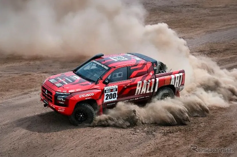 チーム三菱ラリーアート、トライトンでアジアクロスカントリーラリー2026参戦…連覇目指す