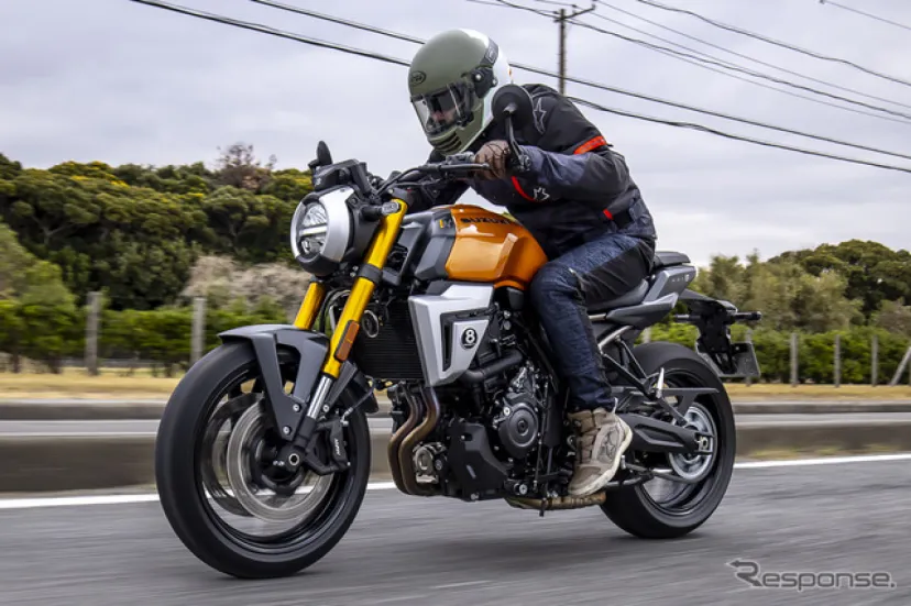 【スズキ GSX-8T 試乗】ただの“昔風”バイクじゃない! 乗った瞬間にわかる「実力派ネイキッド」…青木タカオ