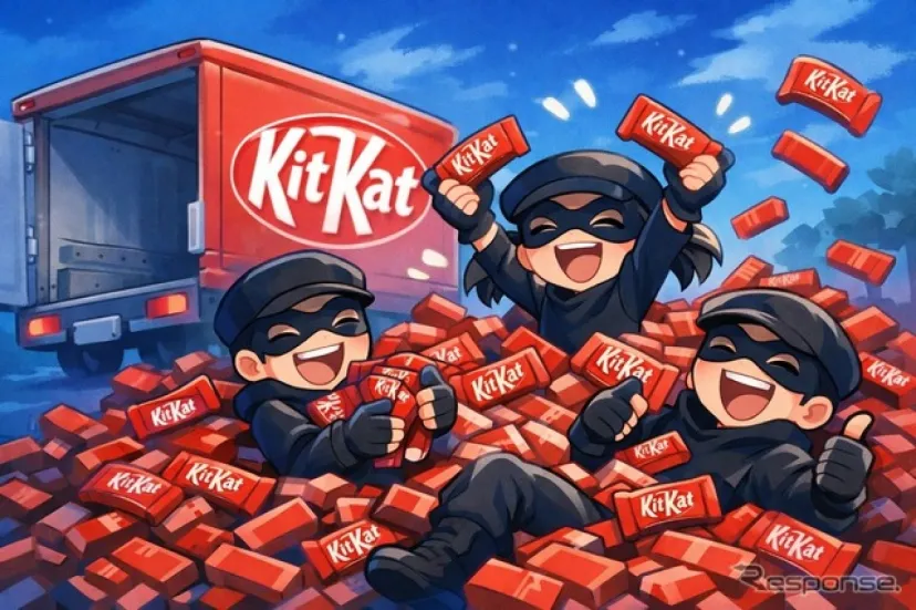 消えたトラックを追え！ キットカット40万個はどこにある？