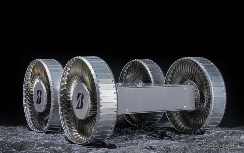 ブリヂストン、月面探査車用タイヤをスペースシンポジウムに出展へ…走行デモも披露