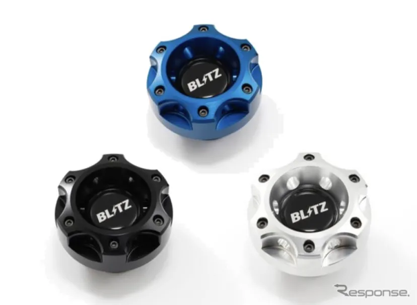 ブリッツ、『86/GR86/BRZ』用オイルフィラーキャップとハンドブレーキレバーにカラバリ3色を追加