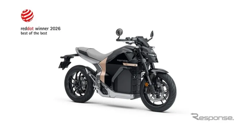 ホンダの電動バイク『WN7』とモビリティロボット「UNI-ONE」、レッド・ドット最高賞「ベスト・オブ・ザ・ベスト」受賞