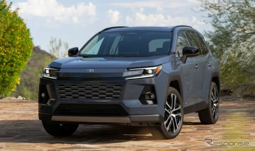 トヨタ『RAV4』新型、可動式フロントスパッツを北米仕様に初採用…アイシンと共同開発