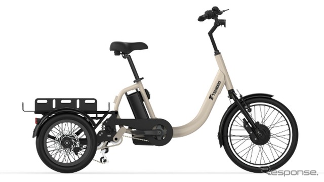 航続最大230kmの電動アシスト3輪自転車、椿本チエインが初公開へ