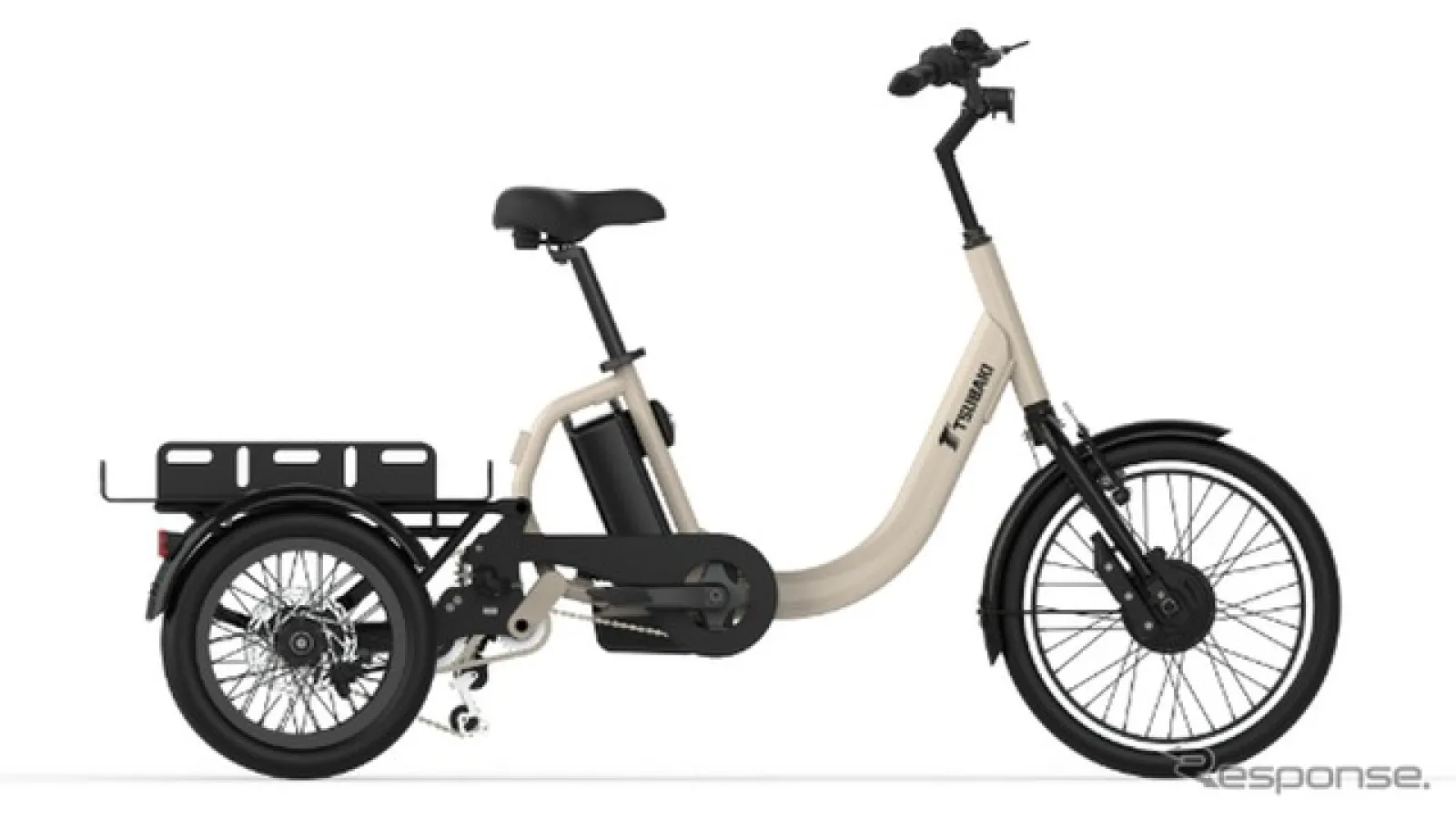 航続最大230kmの電動アシスト3輪自転車、椿本チエインが初公開へ