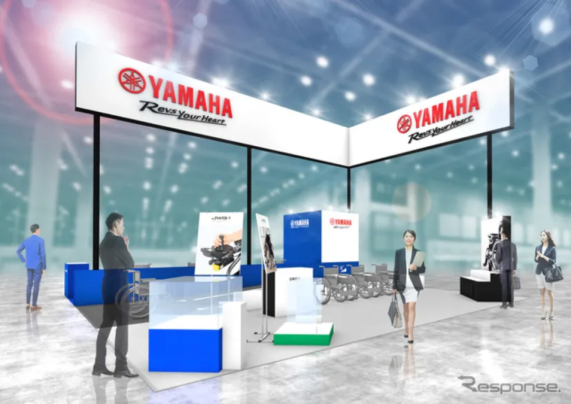 ヤマハ発動機、国際福祉機器展に「電動車いすユニット」出展…「広がる外出の楽しさ」アピール