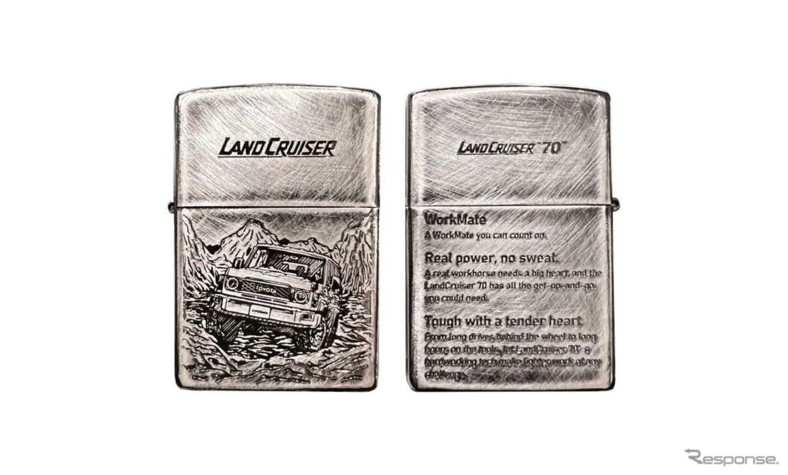 限定200個・シリアルナンバー付き『ランクル70』デザインの Zippo 発売 | カーニュース | カーライフ・カー用品サイトMOBILA（モビラ）