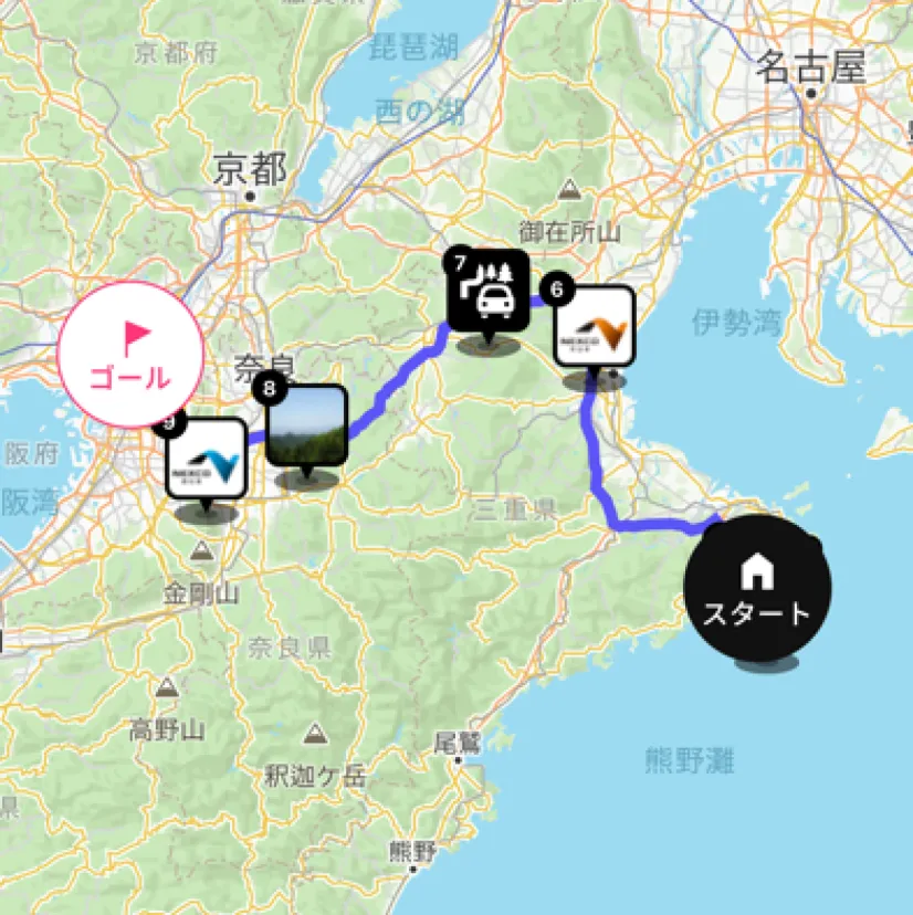イセシマスター車中泊旅行　みっかめ。