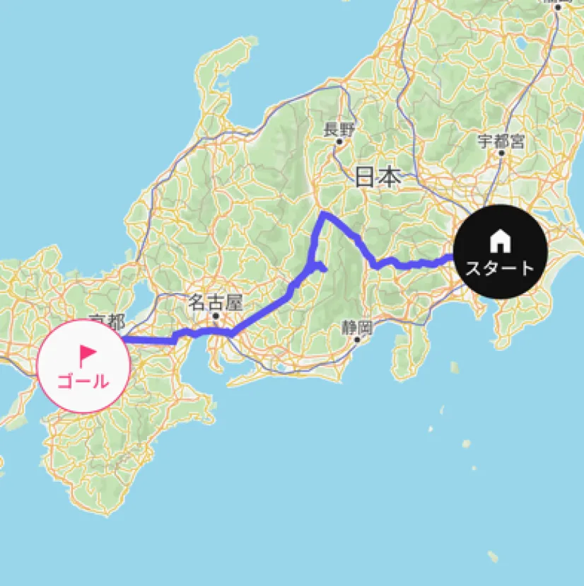 東京→大阪間遠征ドライブ（長野経由）