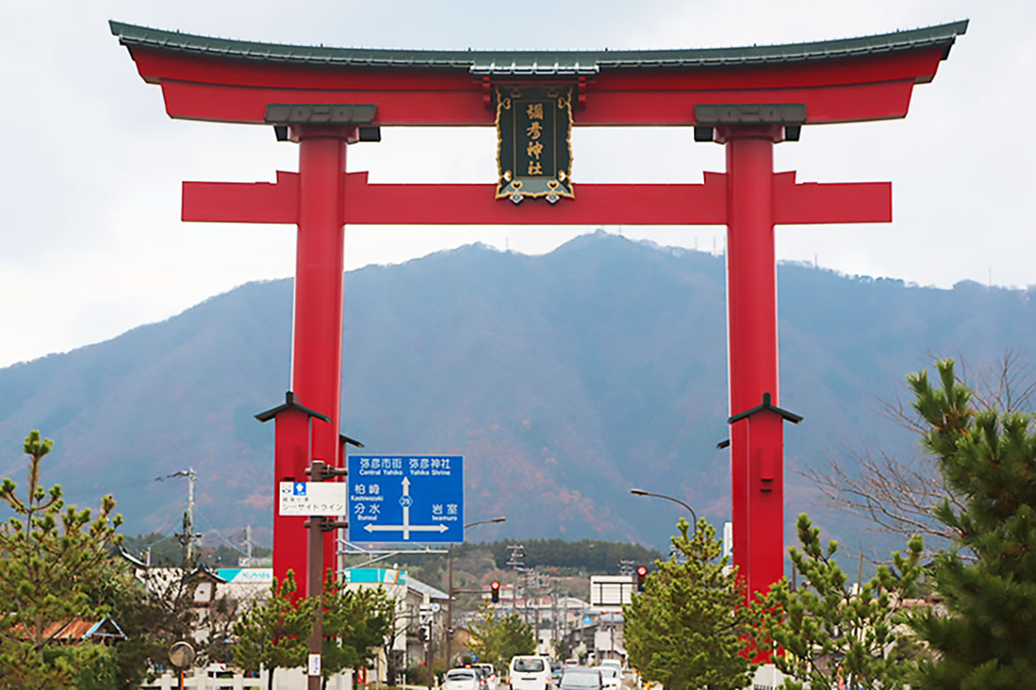 新潟 弥彦 神社
