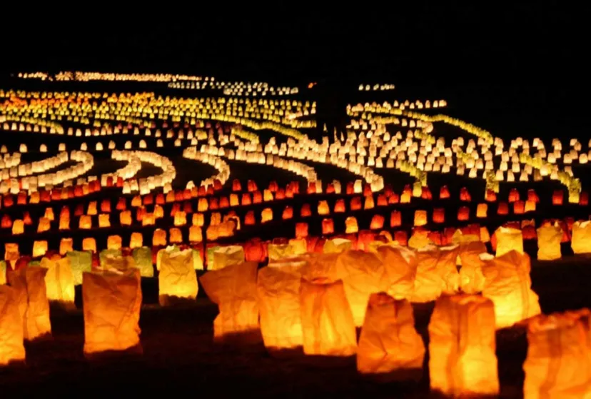 福岡、国営海の中道海浜公園の冬の風物詩「うみなかキャンドルナイト2023」開催！