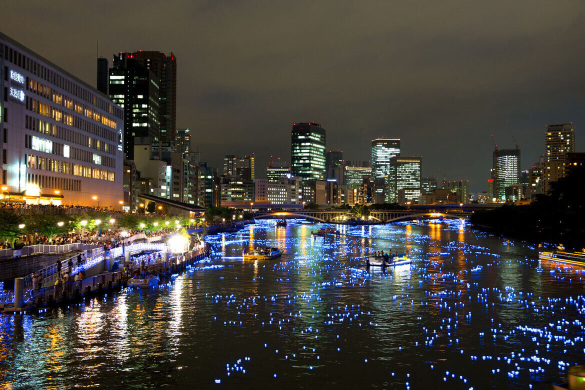 年に一度しか見られない！大阪の夏の夜を彩る風物詩「令和OSAKA天の川