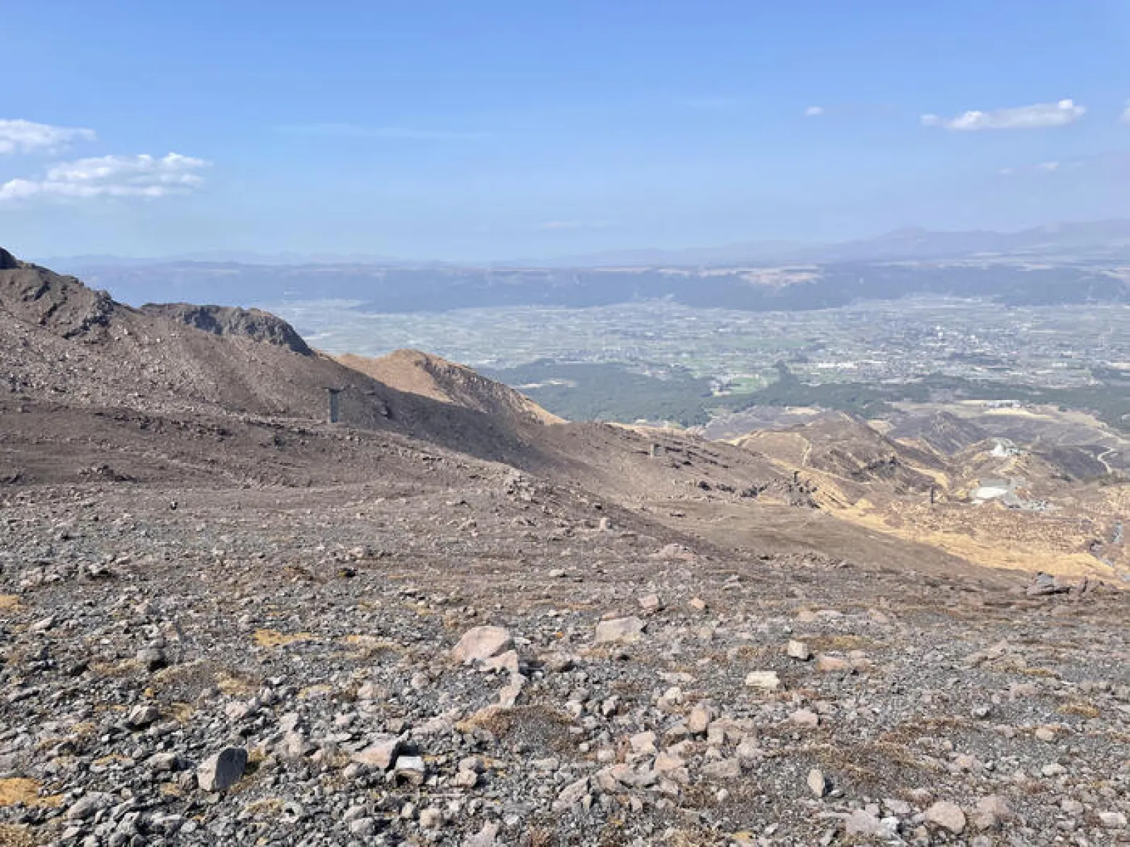 阿蘇山　すずめ岩迂回ルート