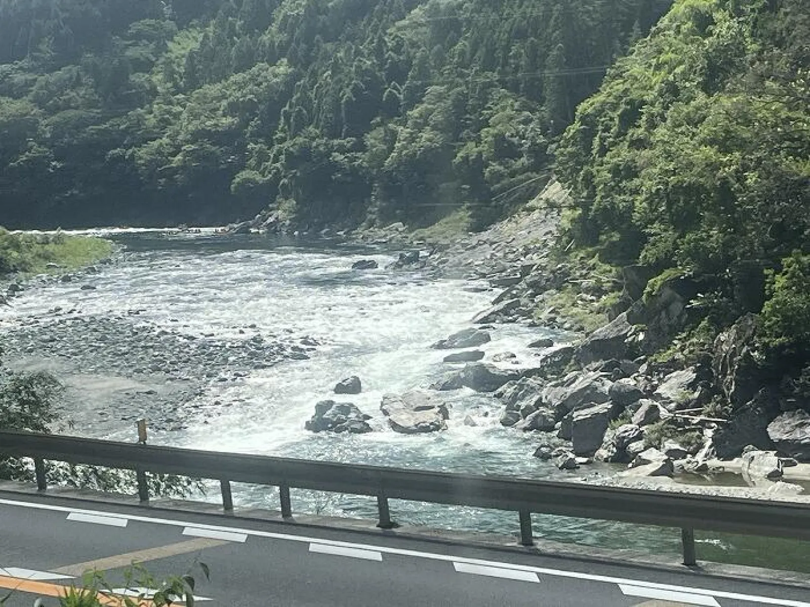 大杉から御免へ　