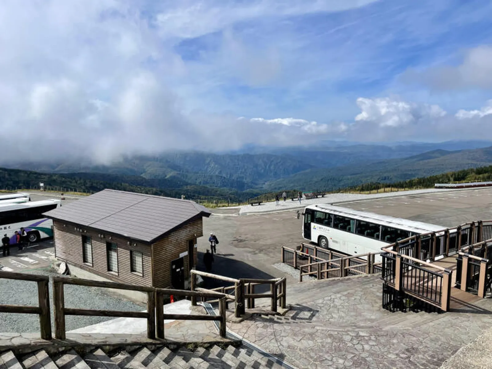 八幡平　山頂駐車場