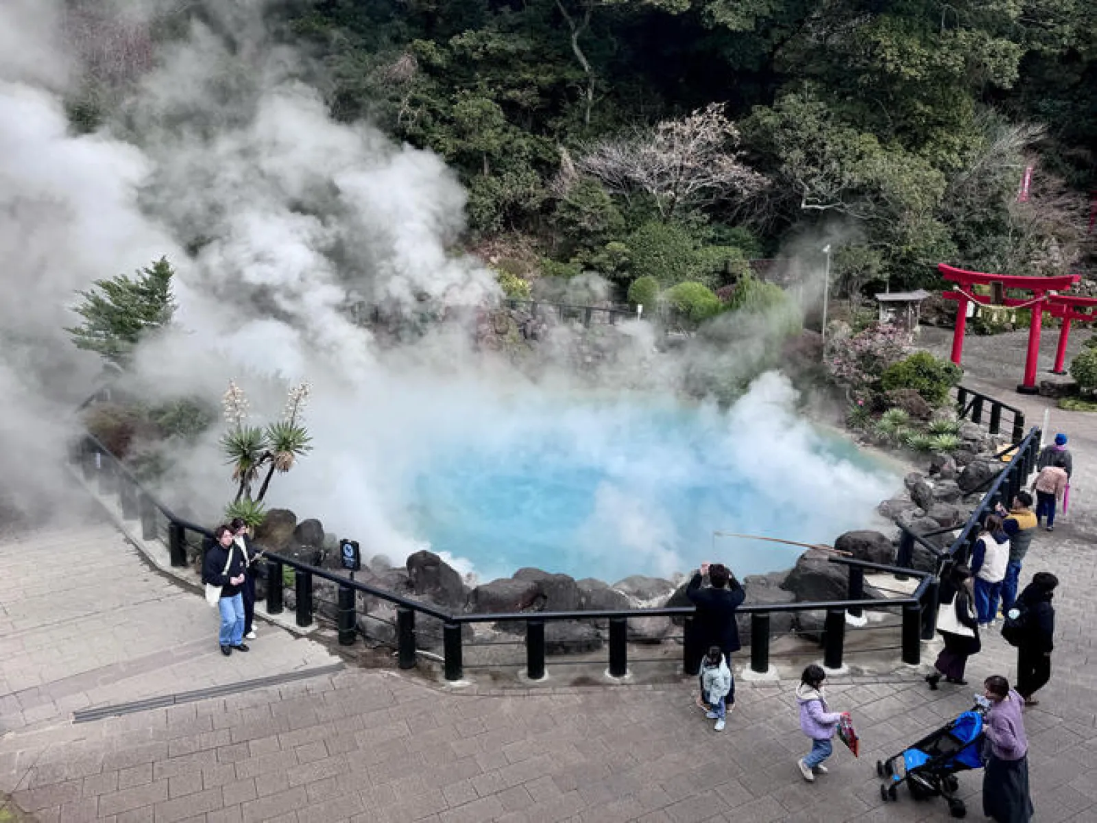 別府地獄めぐり　海地獄