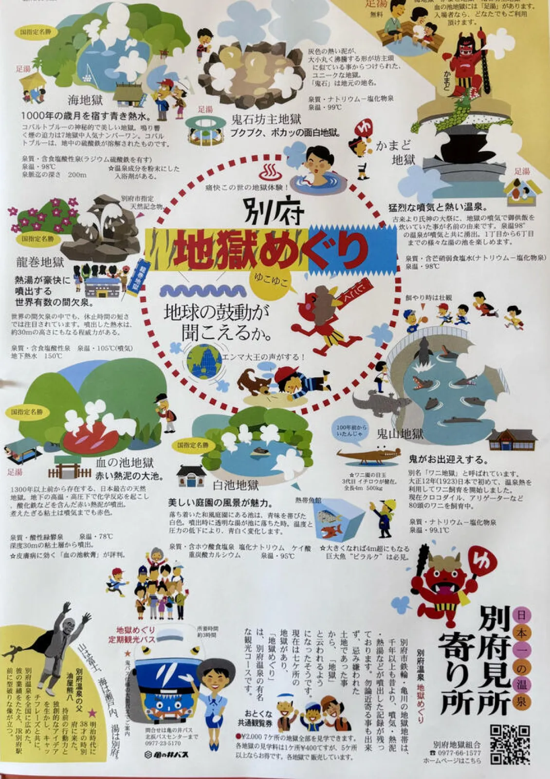 別府地獄めぐり