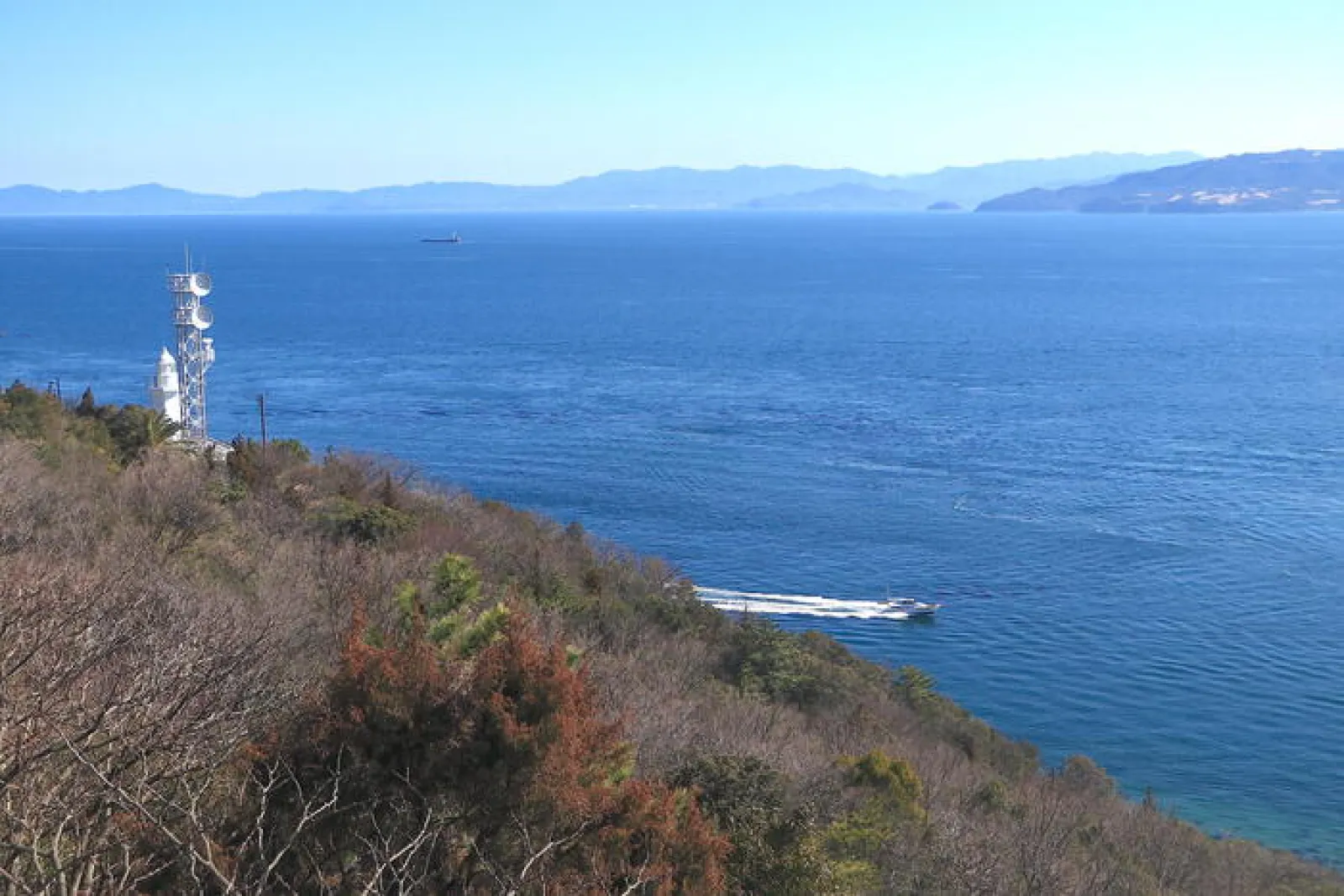 釈迦ヶ鼻園地からの眺め