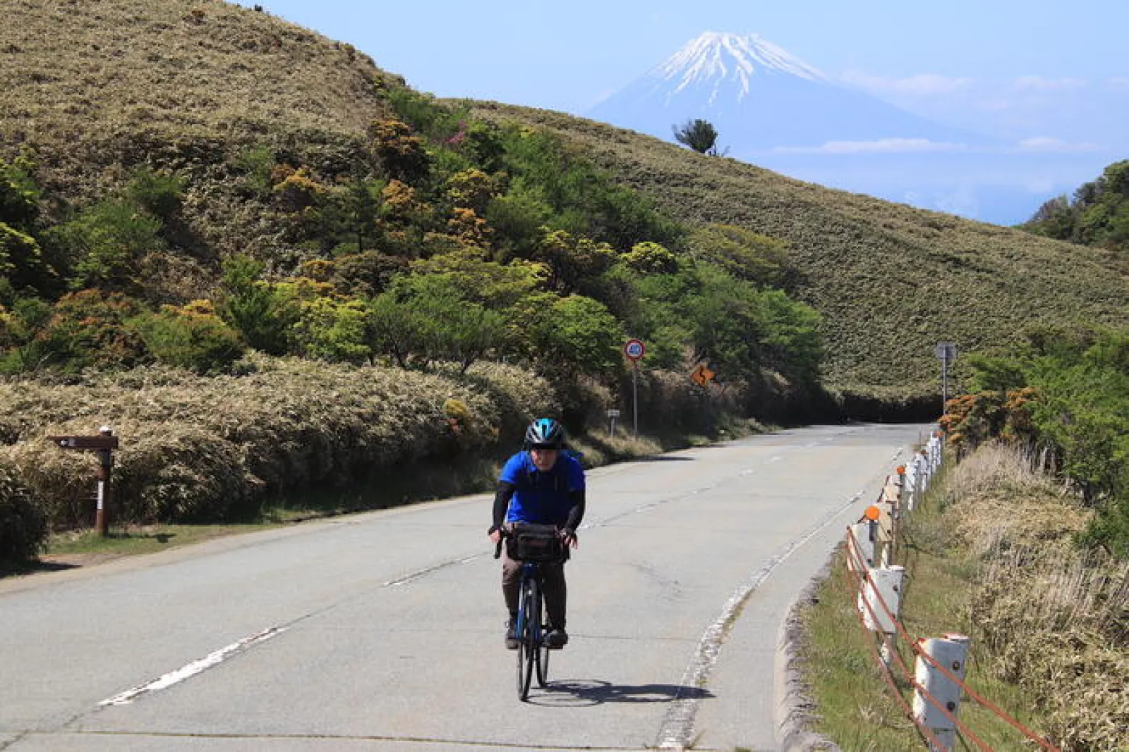 自転車で絶景・西伊豆スカイラインを走る