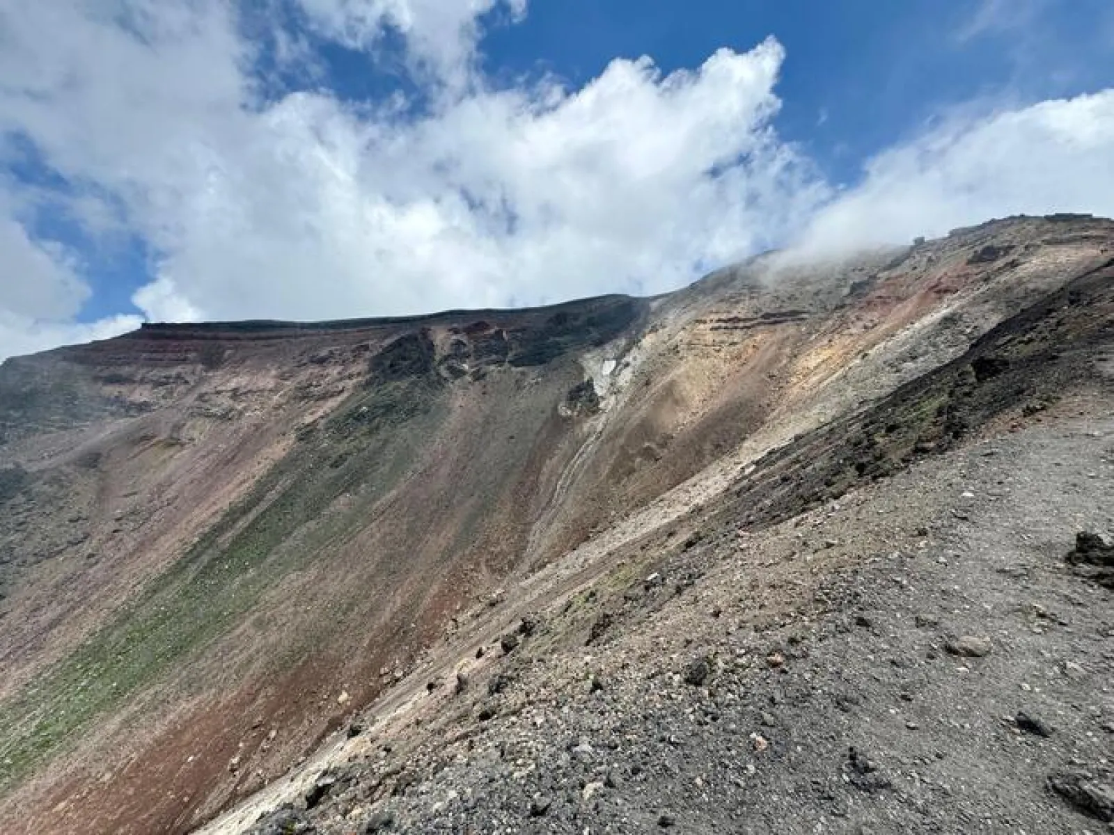 大雪山　旭岳　登山道