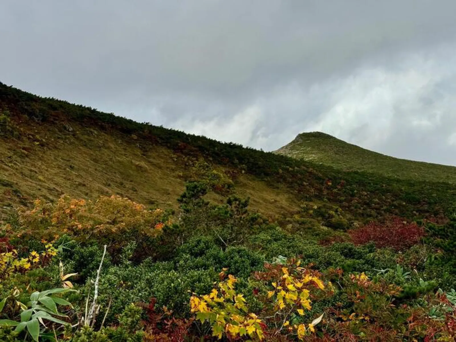 安達太良山　登山道
