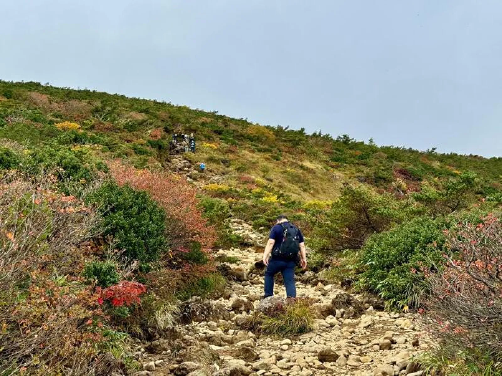 安達太良山　登山道