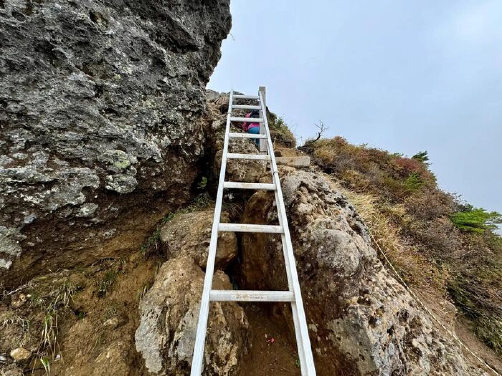 安達太良山　はしご