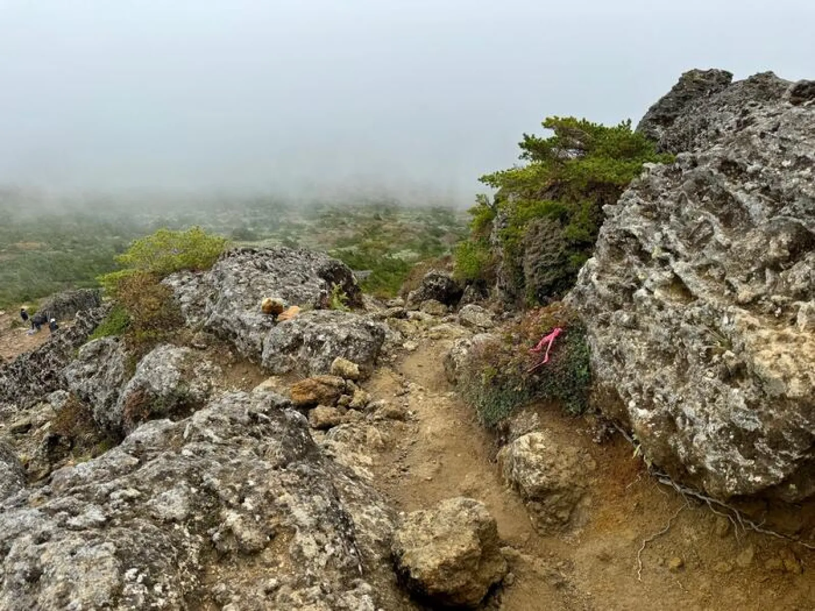 安達太良山　登山道