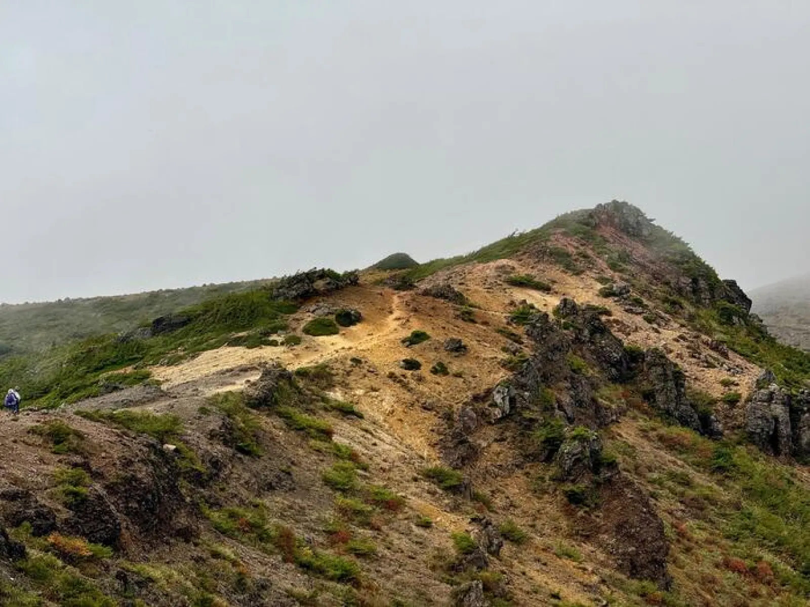 安達太良山　登山道