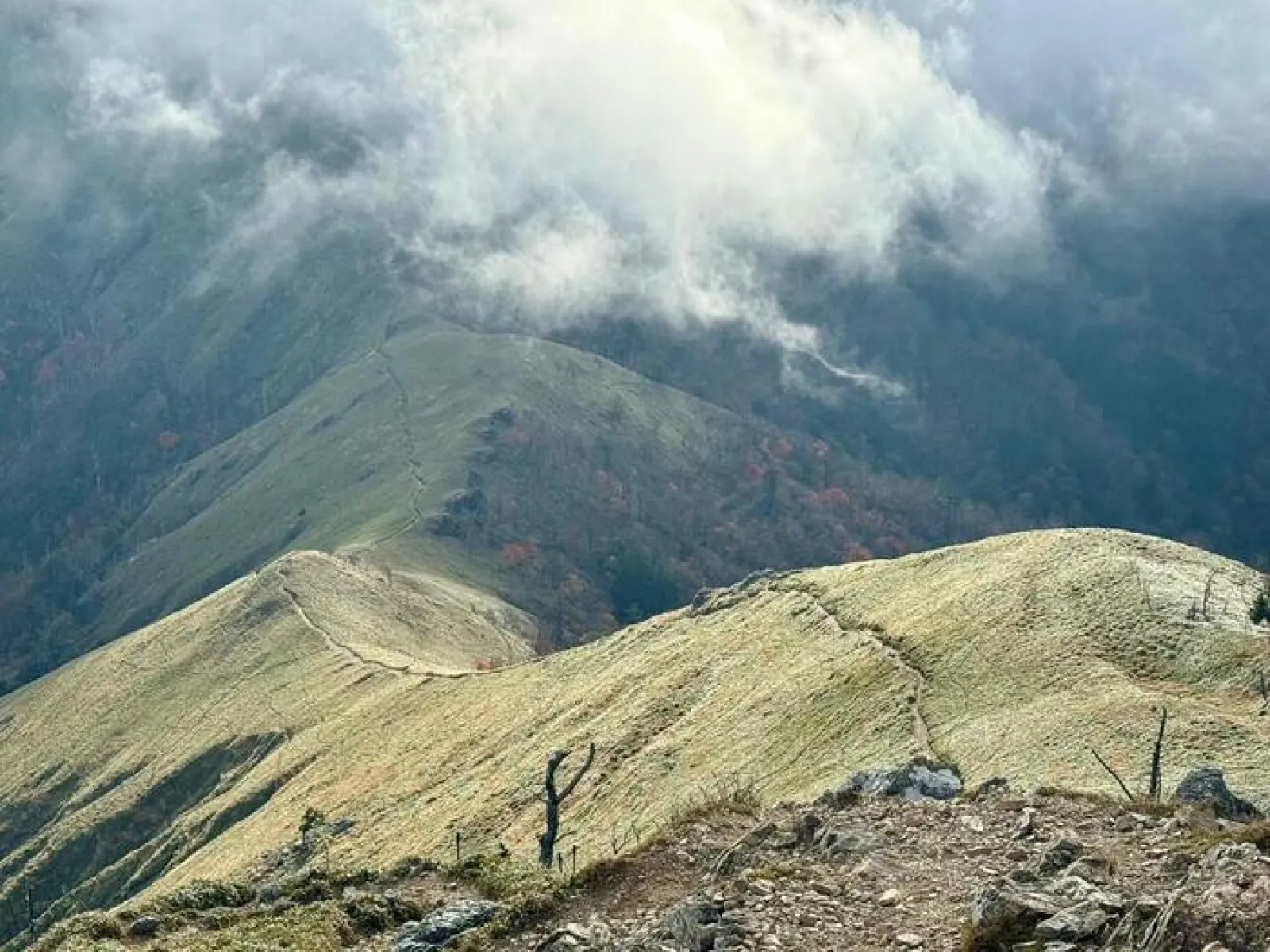 剣山　山頂　次郎笈