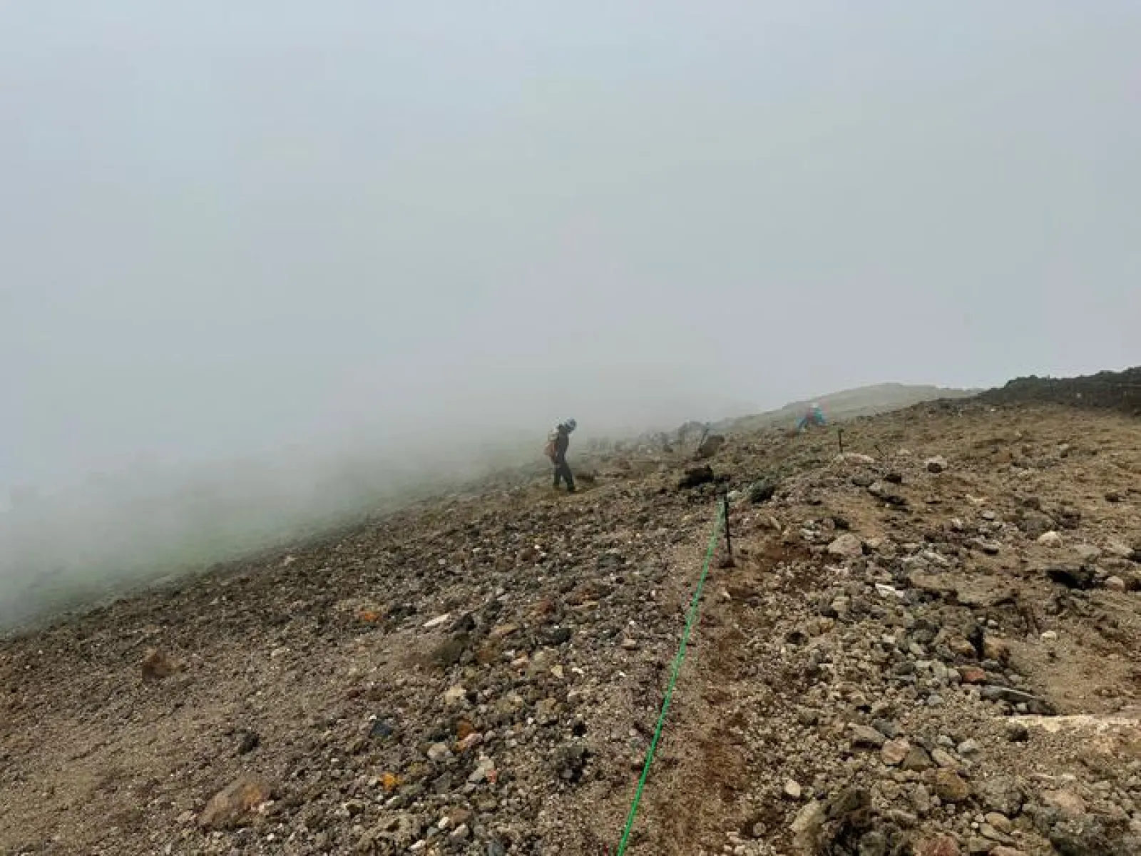 大雪山　旭岳　登山道