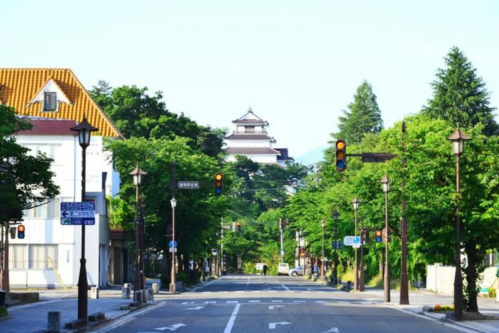 鶴ヶ城（若松城）の城下町