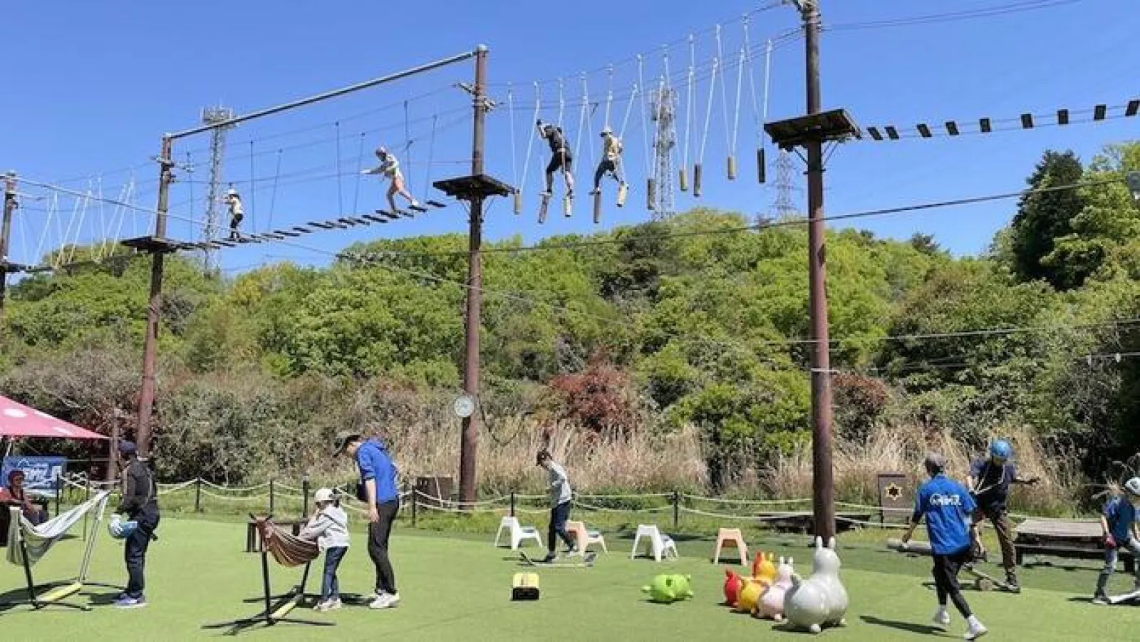 遊び場「ソラカケル」遊具