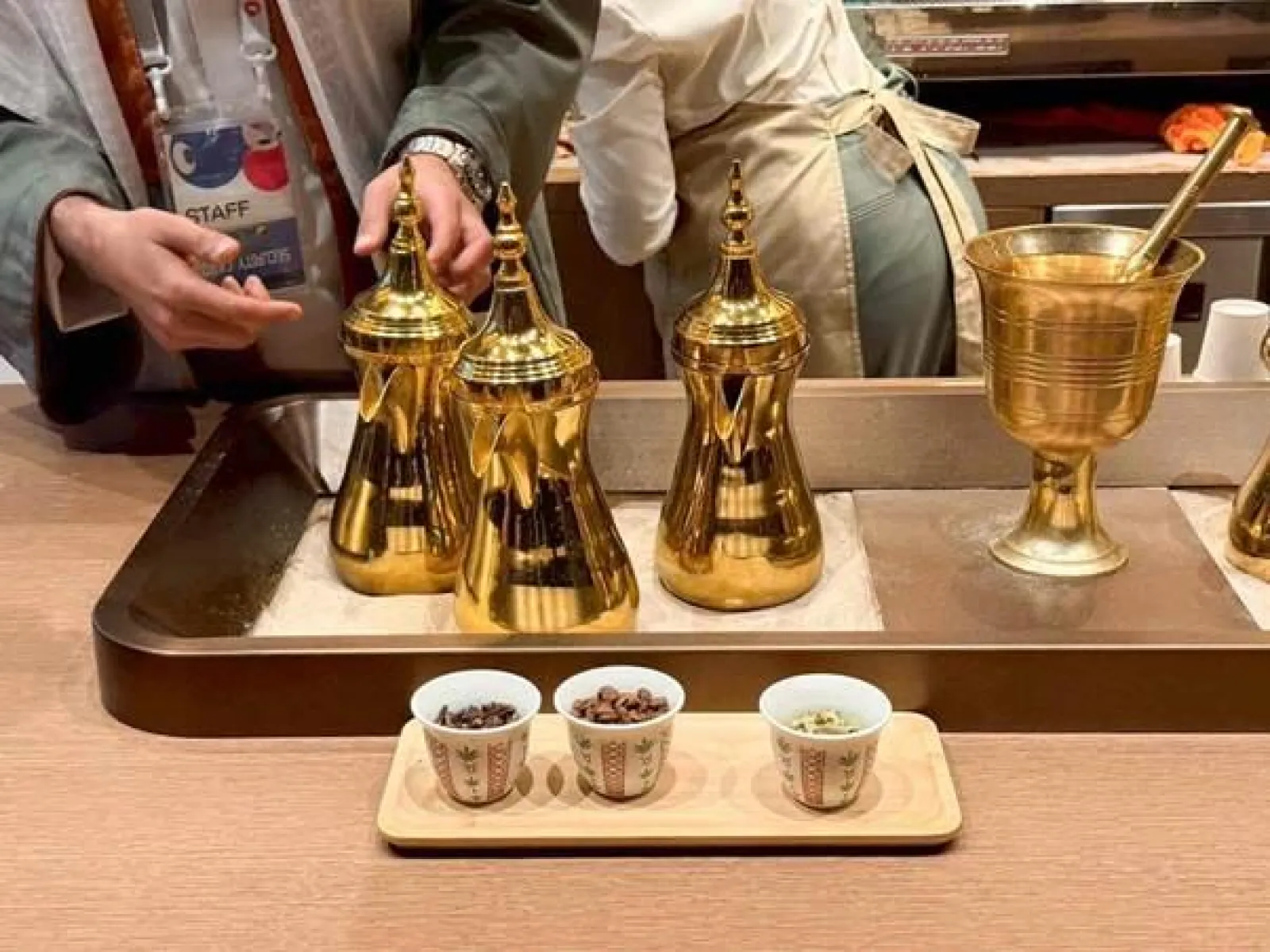 大阪・関西万博　サウジアラビア王国パビリオン　サウジコーヒー