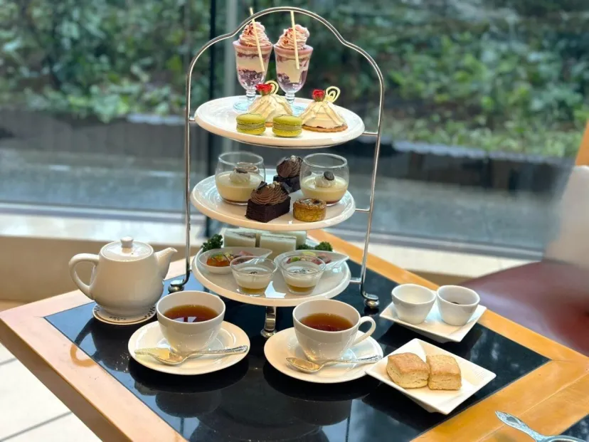 帝国ホテル大阪30周年「Bloom」アフタヌーンティー実食レポ!伝統の味と華やかな限定スイーツ
