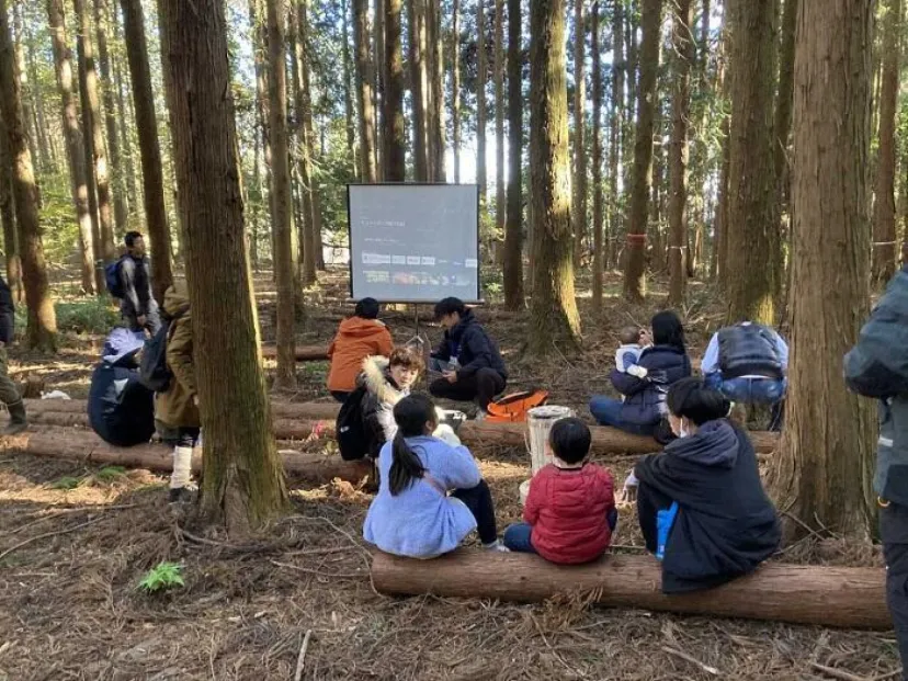 【群馬県】藤岡市鬼石（おにし）地域の森林体験で川上から川下へのメッセージを受けた