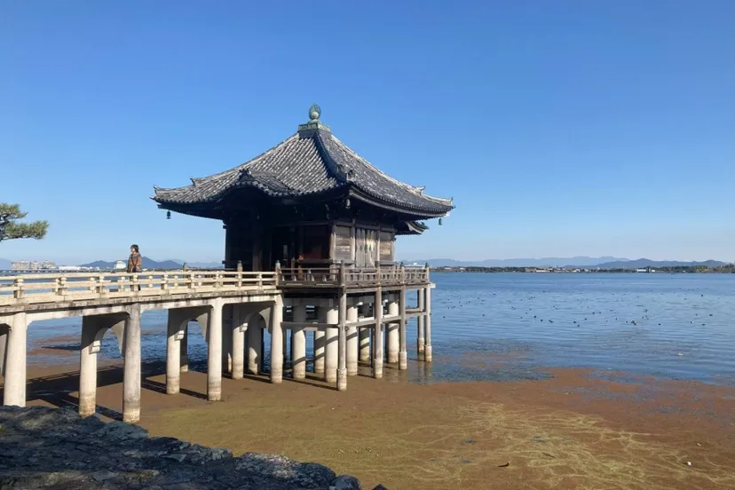 【滋賀】映画やドラマに登場！琵琶湖沿いの観光スポット・浮御堂と周辺のおでかけコース
