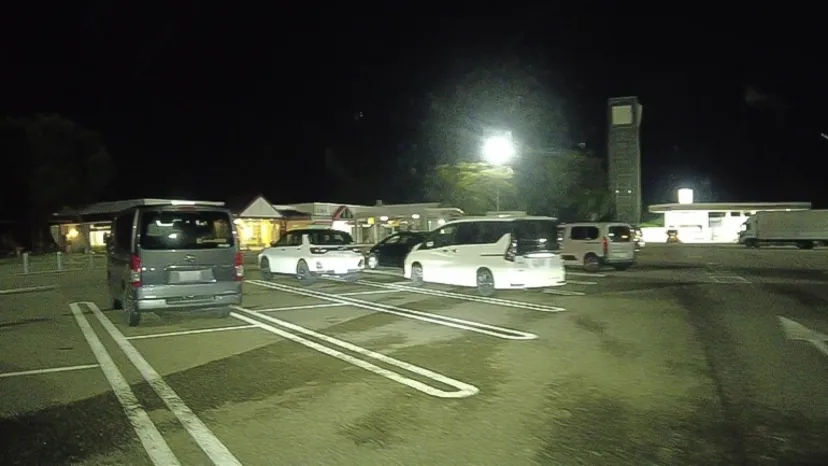 
                    【新潟県・名立谷浜SA（上り）】車中泊レビュー｜静かさ・傾斜・設備を実体験で解説
                