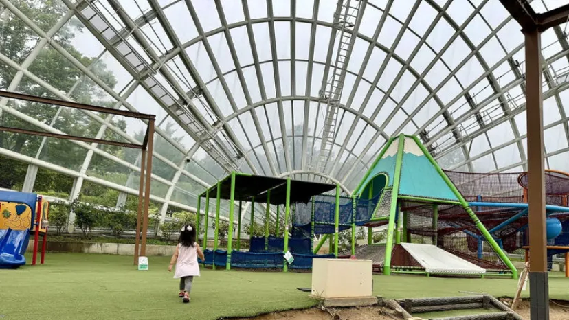【体験談】雨でも楽しめた!子連れ山梨日帰りドライブ|北杜市・笛吹川フルーツ公園・ほったらかし温泉