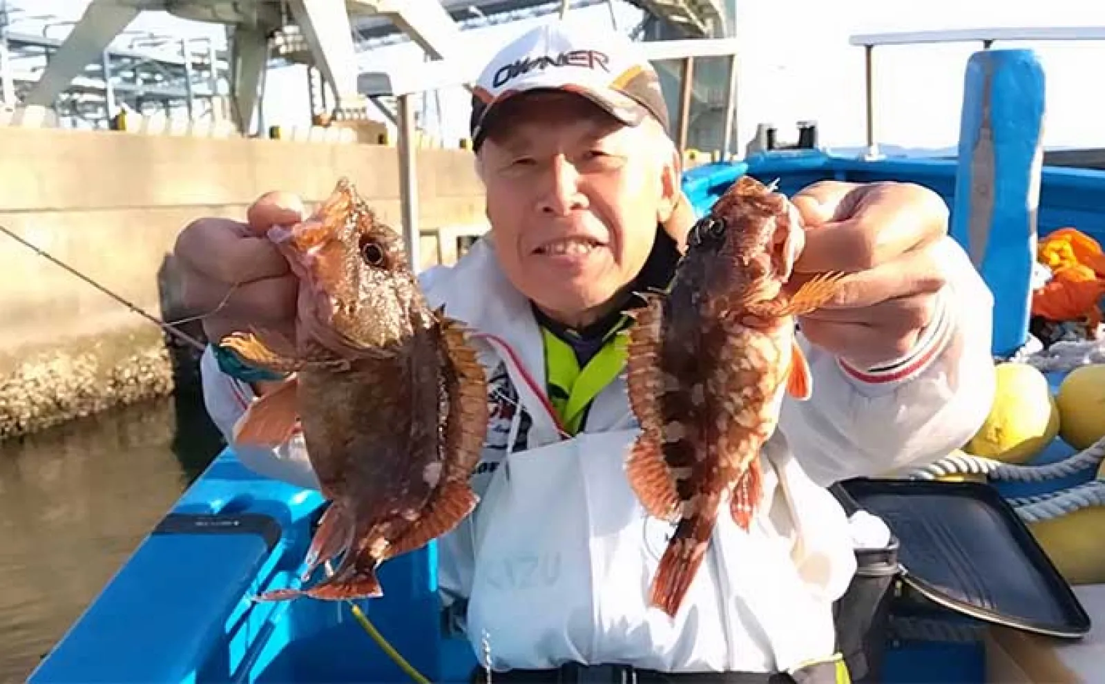 浅場の根魚五目釣りで38cmムラソイ登場【茨城・日立久慈】30cm級メバル