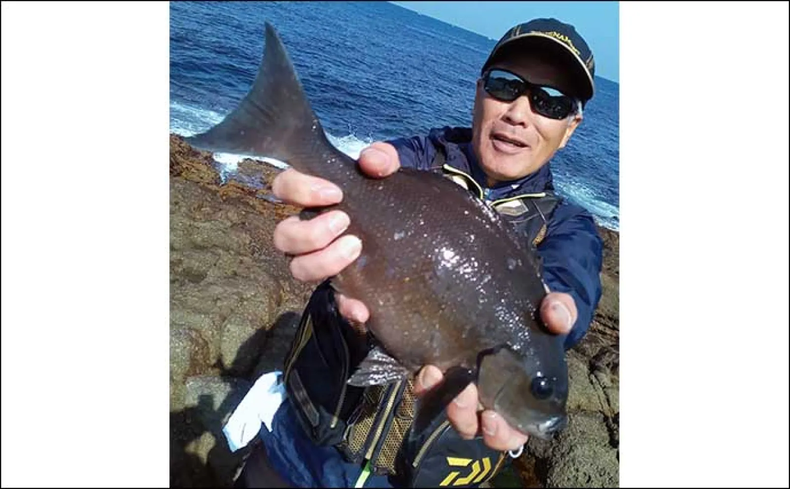 磯フカセ釣りで45cm尾長グロに62cm4.5kgイシダイ浮上【福岡・宗像大島