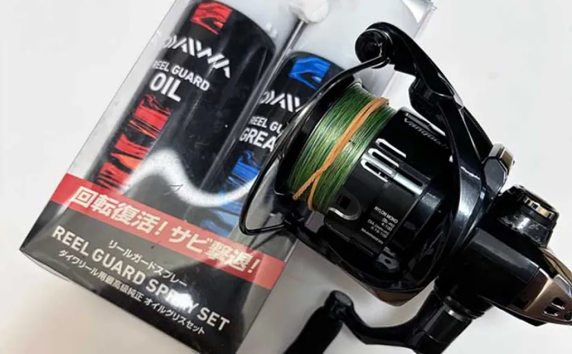 リールメンテナンスの【オイル・グリスは他社製品のものでもOK?】基本は純正品を推奨
